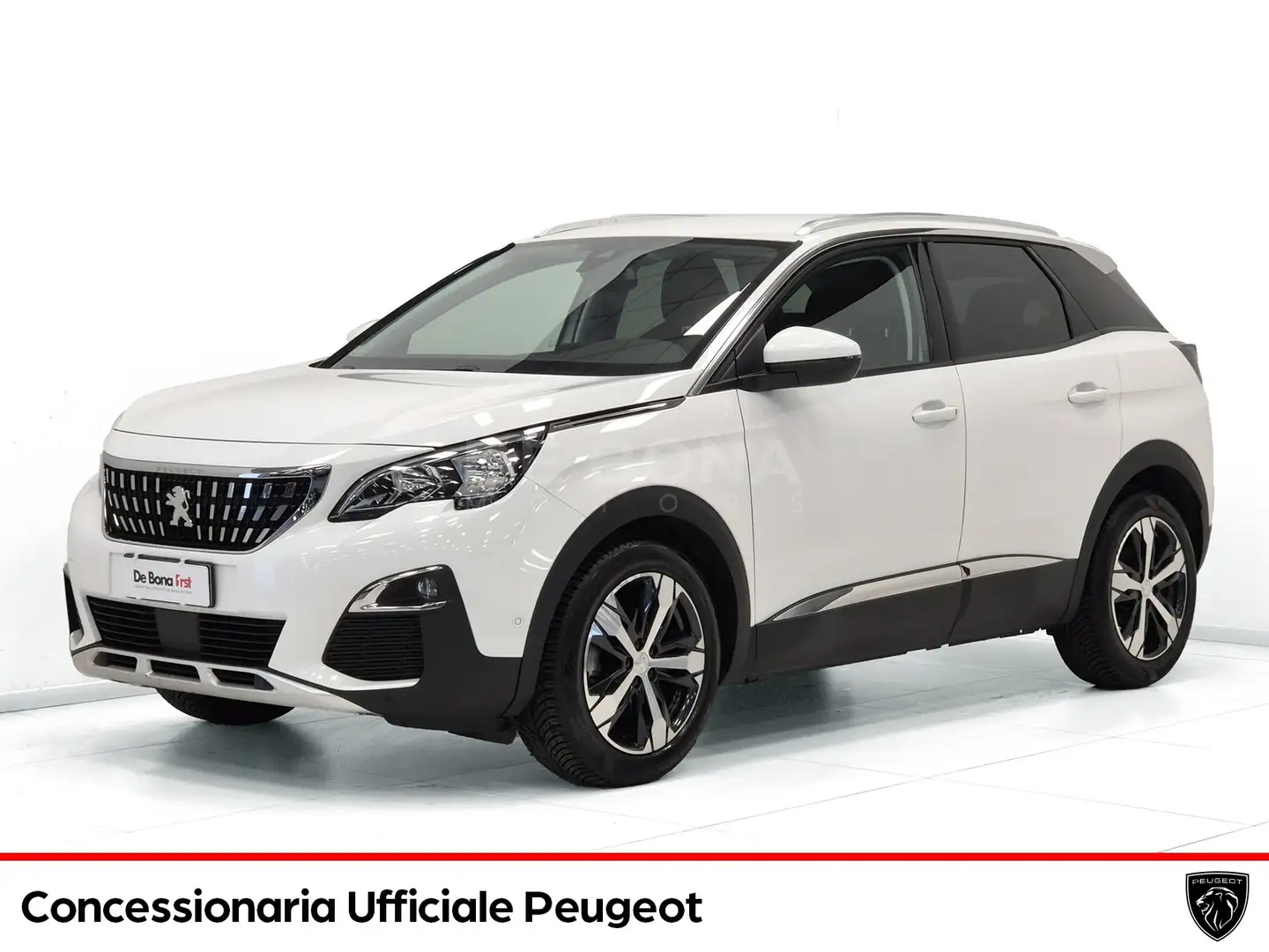 Peugeot 3008 1.6 bluehdi allure s&s 120cv eat6 Wit - 1