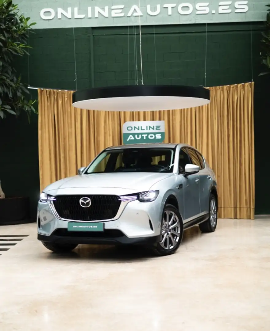 Mazda CX-60 2.5L e-Skyactiv-G PHEV Exclusive-Line AWD Gris - 1