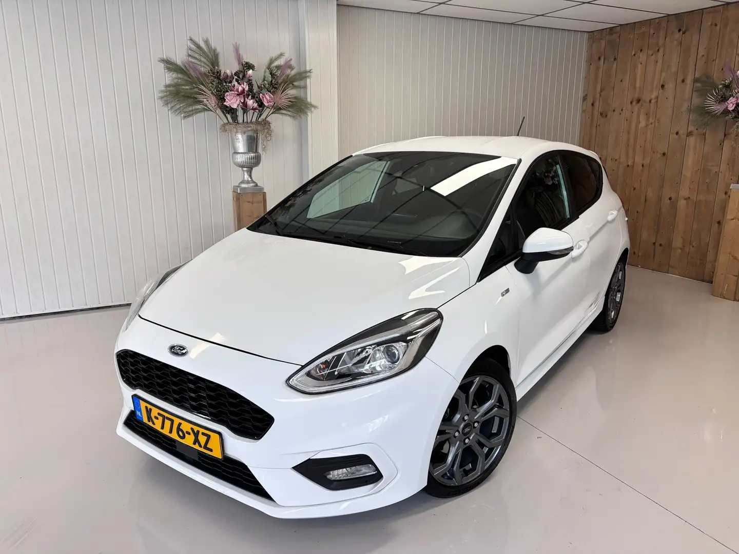Ford Fiesta 1.0 EcoBoost ST-Line, 5-deurs, carplay, led, cruis Blanc - 1