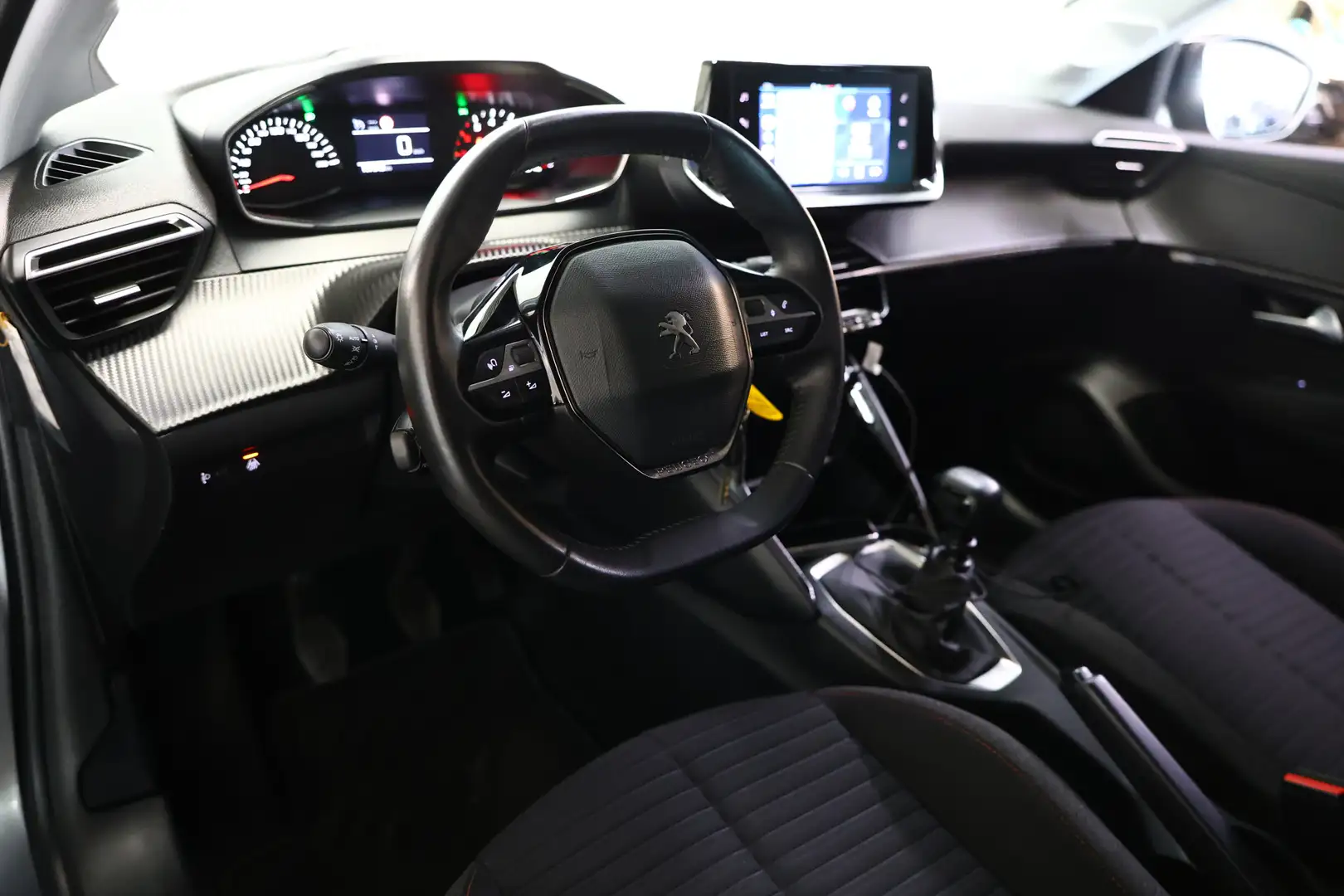 Peugeot 208 1.2 PureTech Active Pack NAVI CARPLAY BT CRUISE C Gris - 2