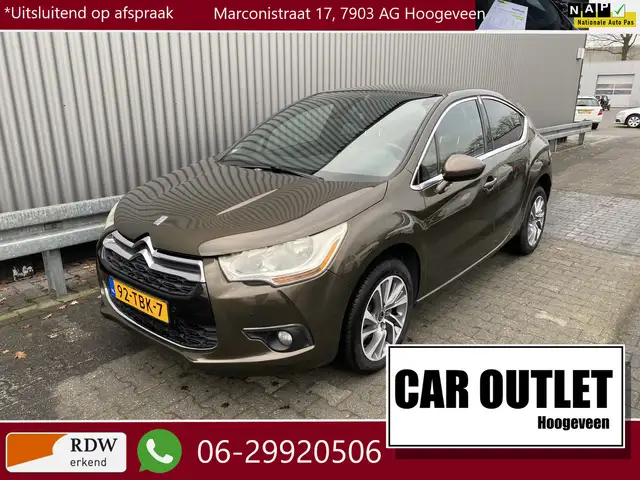 Citroen DS4 1.6 VTi So Chic 157Dkm.NAP, Leer/Stof, Clima, CC,