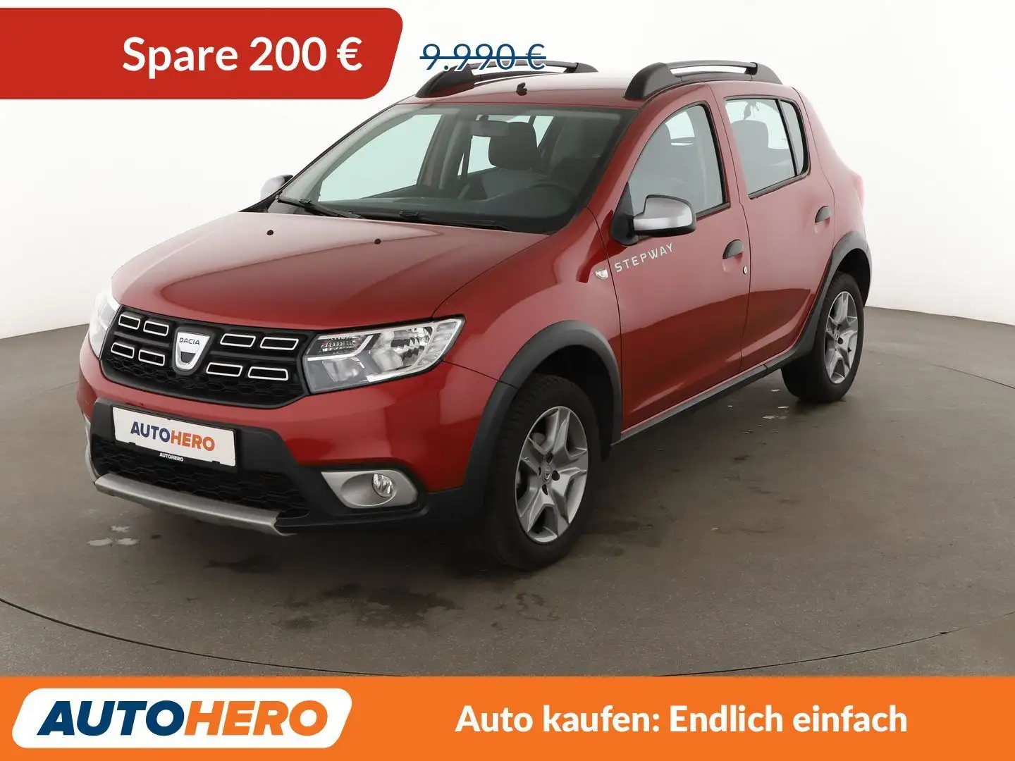 Dacia Sandero 0.9 TCe Stepway Ambiance*RADIO*BLUETOOTH Rot - 1