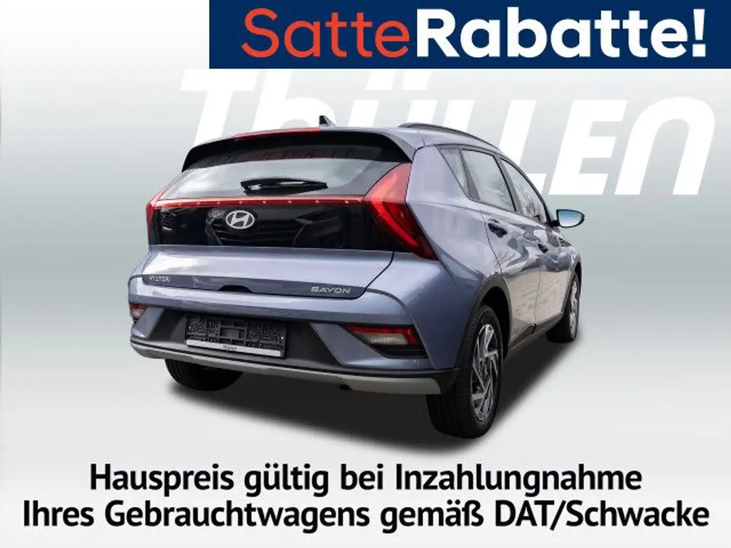 Hyundai BAYON 1.0 T-GDI Trend, Komfortpaket Bluetooth Blauw - 2