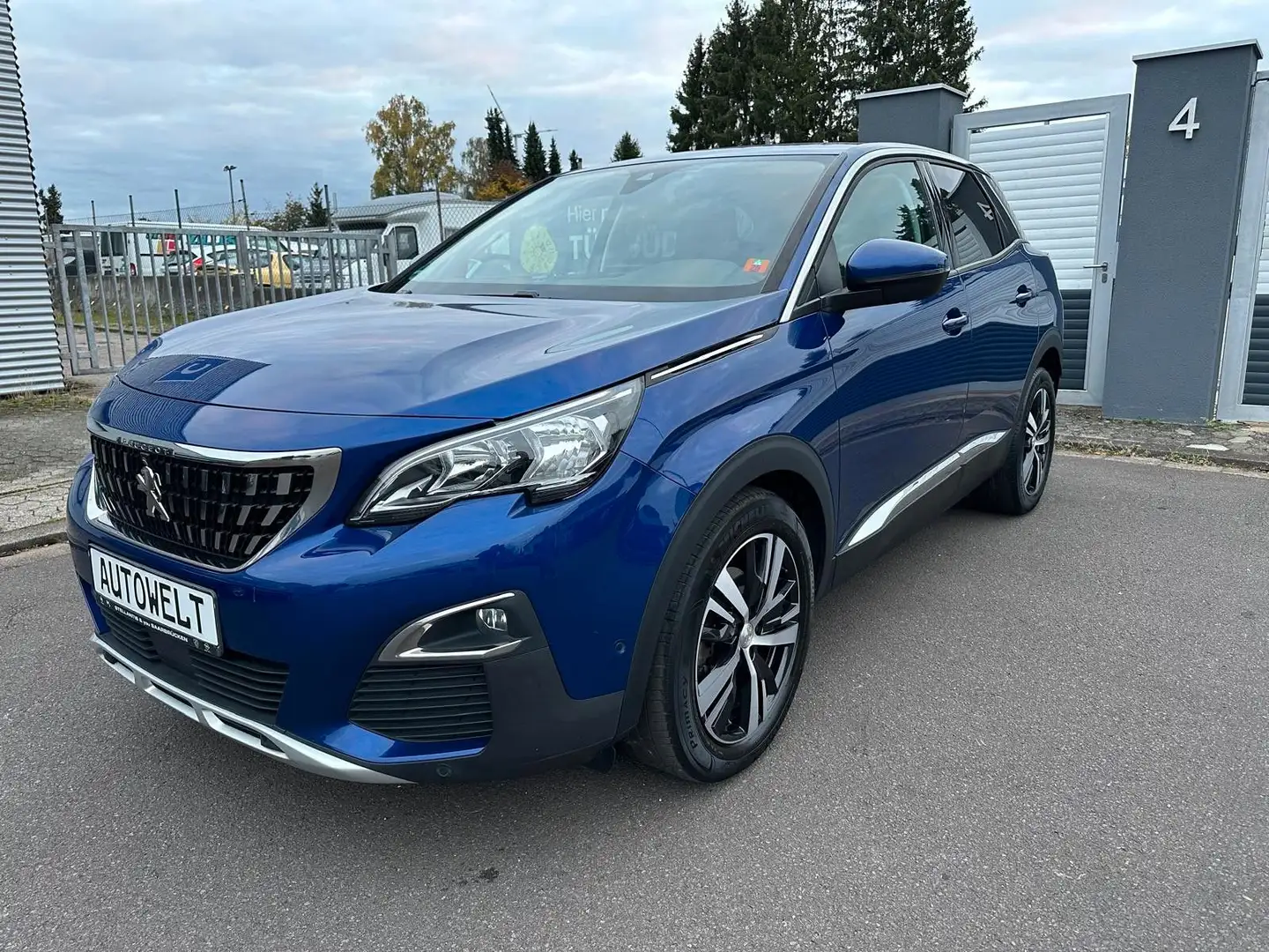 Peugeot 3008 Active LED Teilleder PDC Kamera Blau - 1