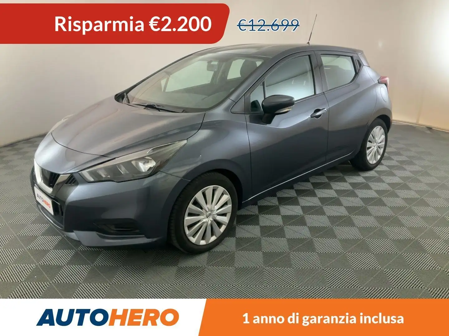 Nissan Micra 1.0 IG-T Acenta 92 CV Grau - 1