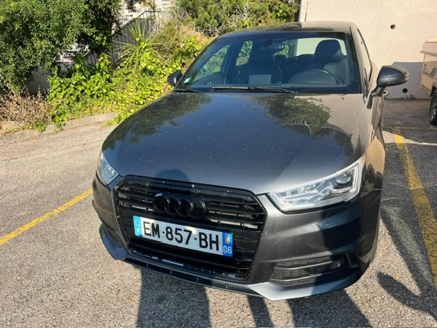 Audi A1 1.6 TDI 116CH S LINE S TRONIC 7 Gris - 1