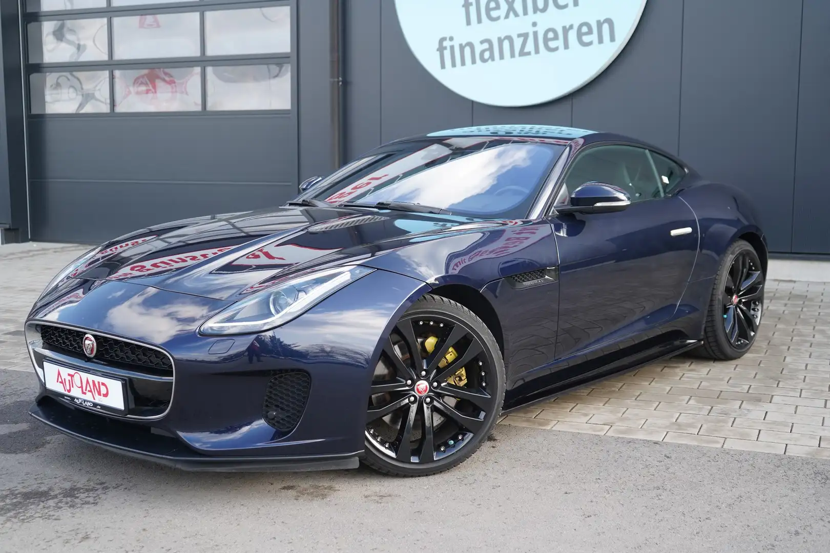 Jaguar F-Type F-TYPE Coupe Kamera Bi-Xenon Tempomat Navi Leder Azul - 2