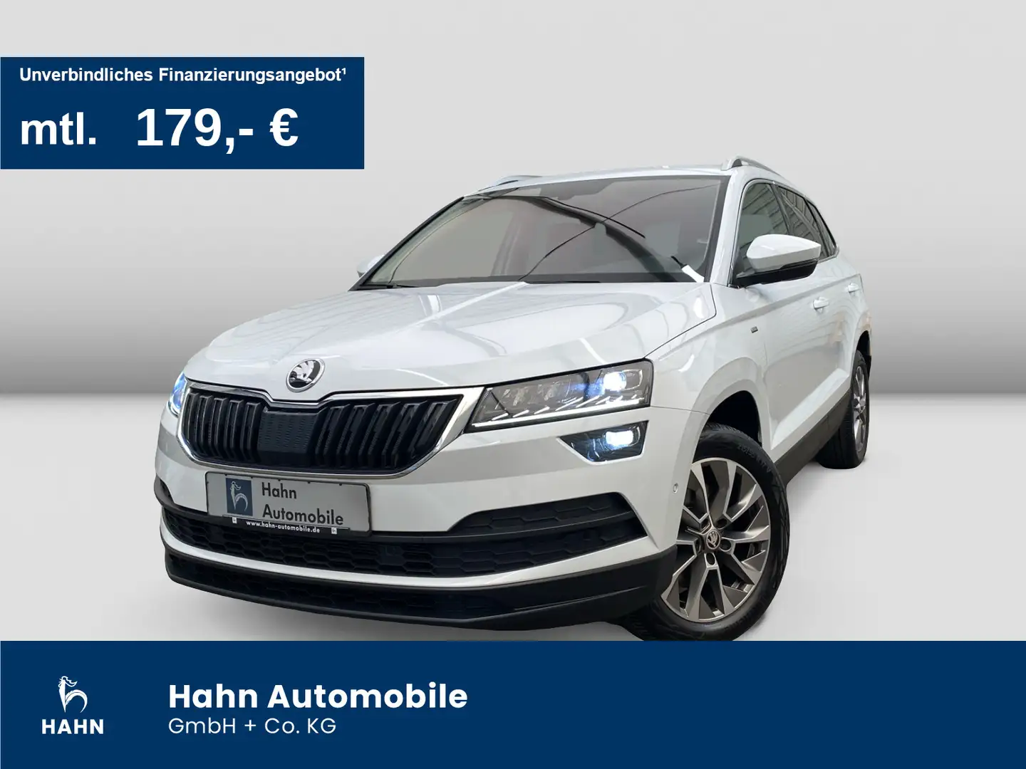 Skoda Karoq 1.5 TSI Clever Navi Pano LED SmartLink Weiß - 1