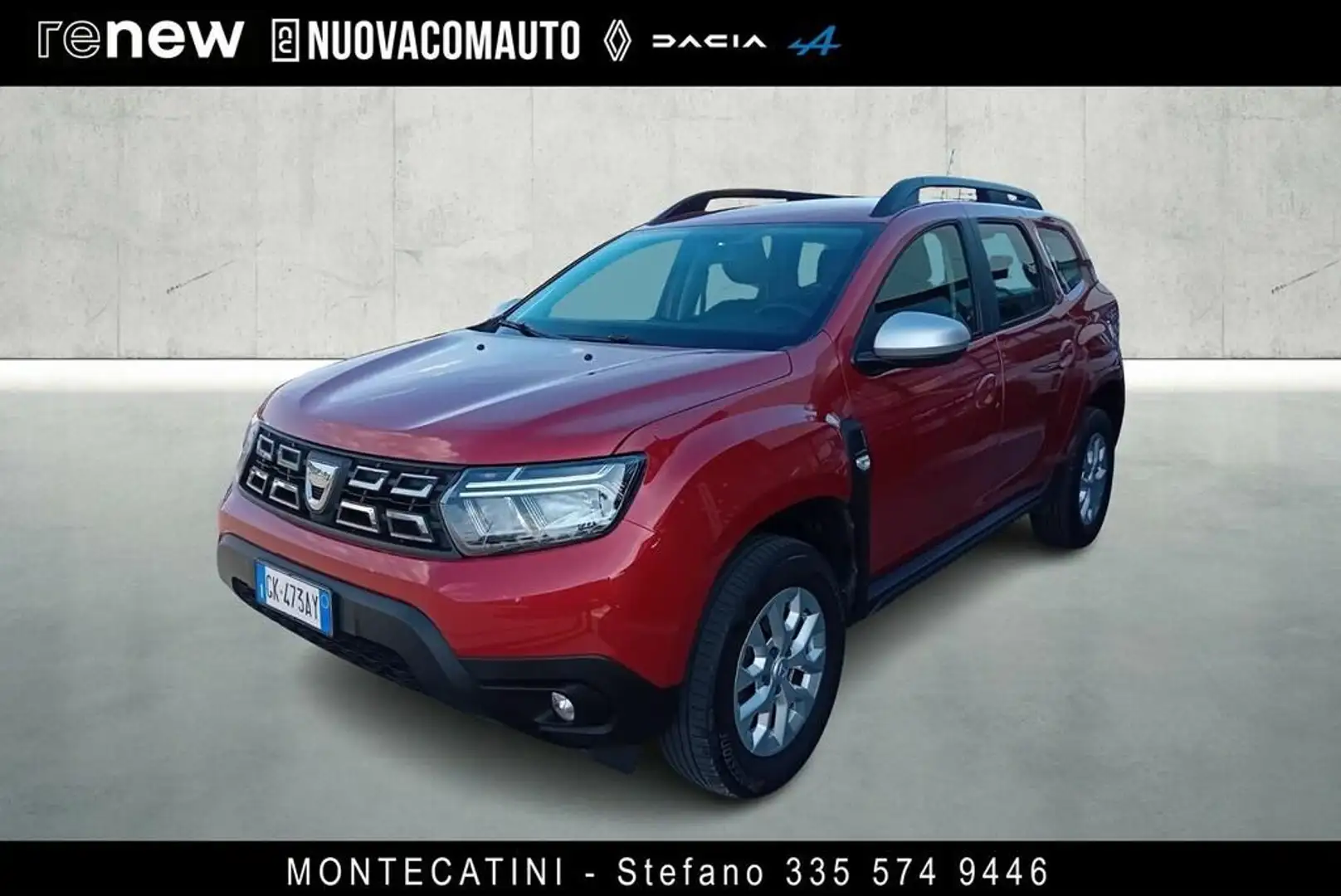 Dacia Duster 1.0 tce Comfort Gpl 4x2 100cv Rosso - 1