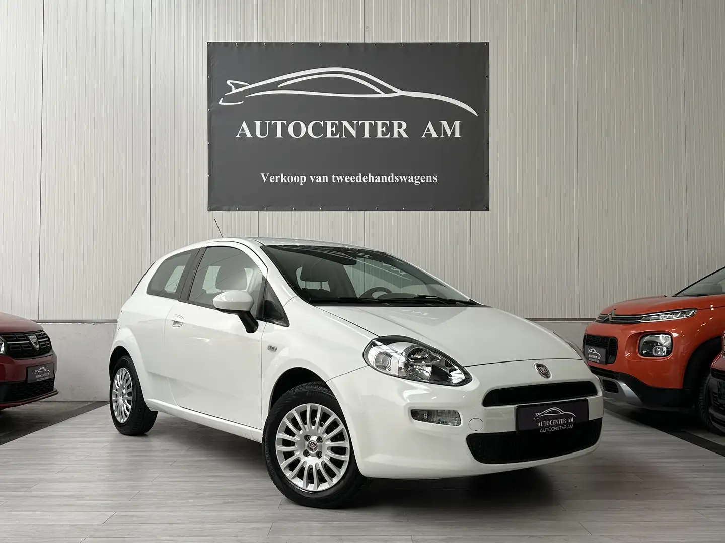 Fiat Punto Evo 1.2 i 8V My Punto 59.000 km !! AIRCO * Biały - 1