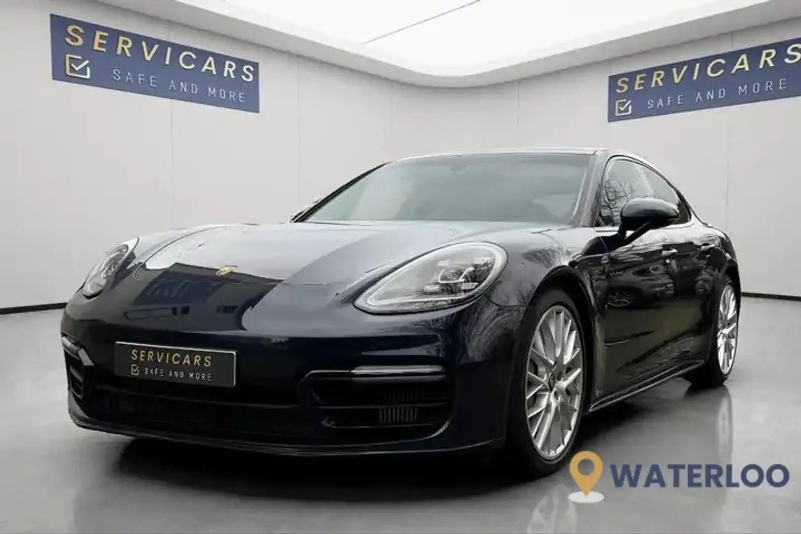 Porsche Panamera Panamera 4S e-Hybrid 2.9 V6 Turbo PHEV PDK Bleu - 1