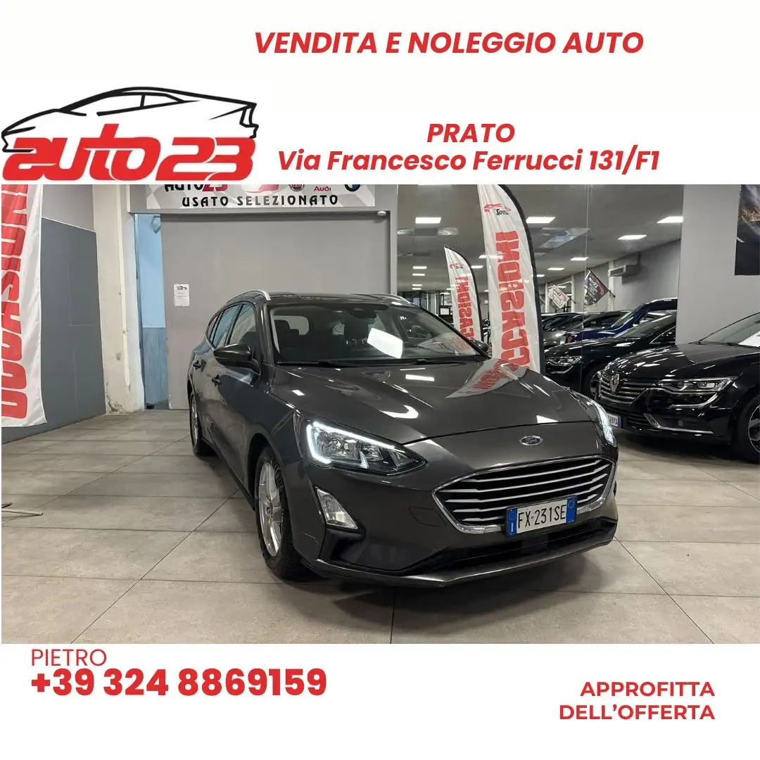 Ford Focus SW 1.5 ecoblue Business s&s 120cv Grigio - 1