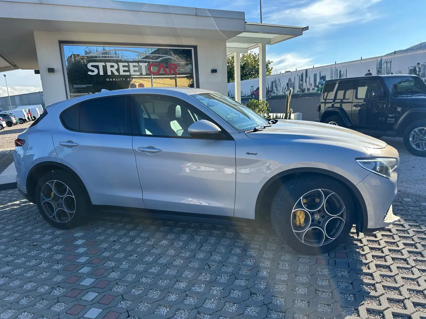 Alfa Romeo Stelvio Stelvio 2.2 Turbodiesel 190 CV AT8 Q4 Sprint Gris - 2