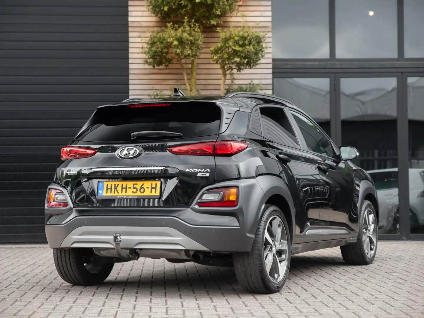 Hyundai KONA 1.6 T-GDI Fashion Leer Stoelv Cam Cruise Schwarz - 2