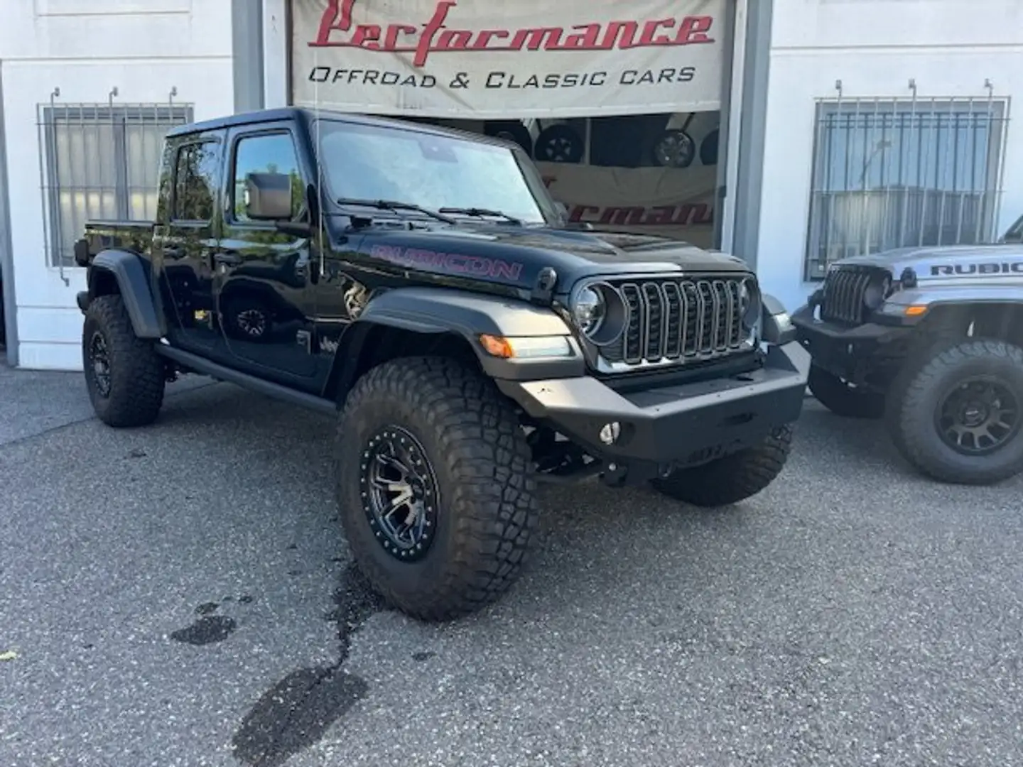 Jeep Gladiator RUBICON 3.6 V6 FULL TIME MOD. EUROPA 37" Negro - 1