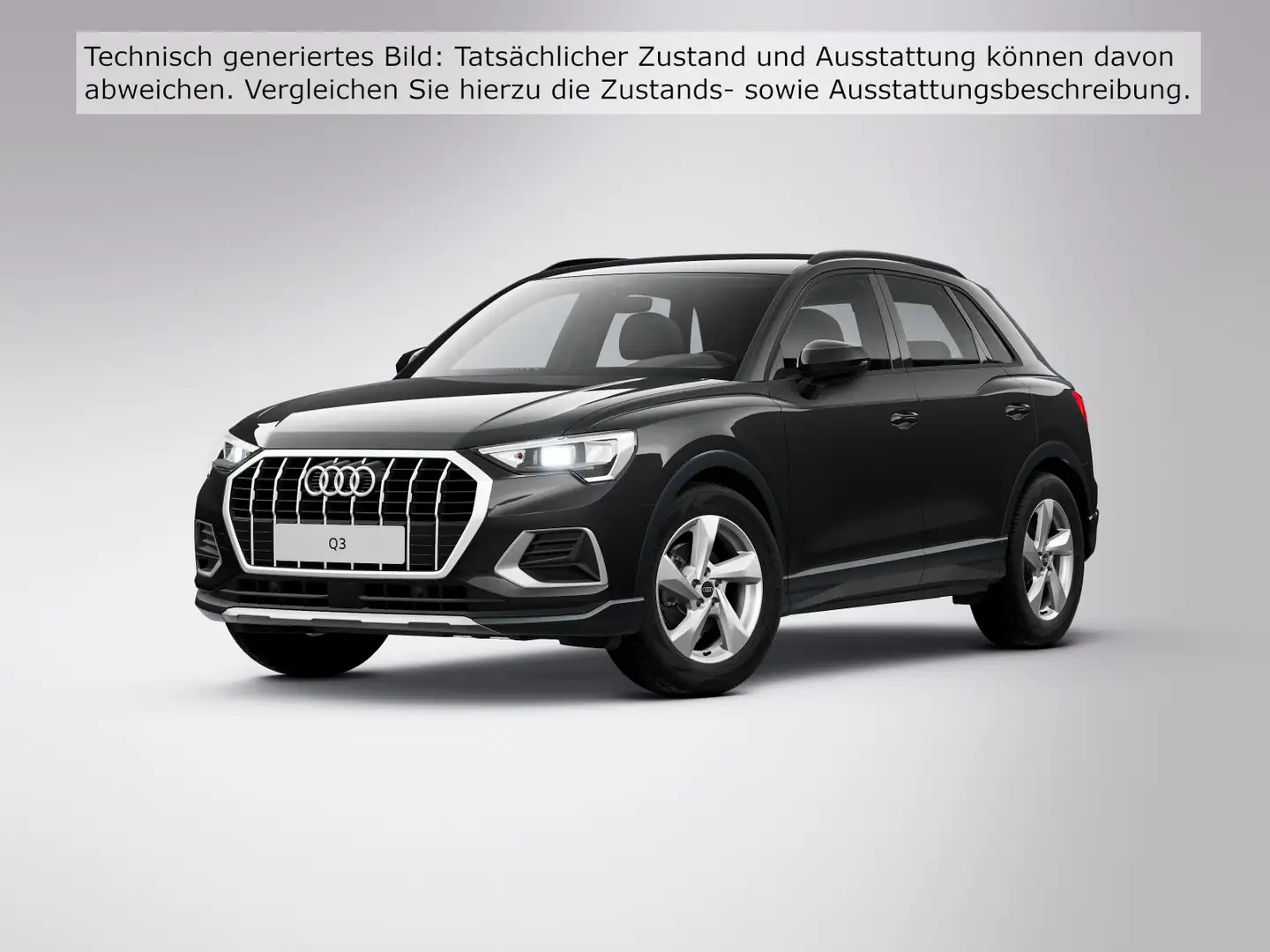 Audi Q3 35 TFSI ADVANCED LM18 NAVI+ SITZH Schwarz - 2