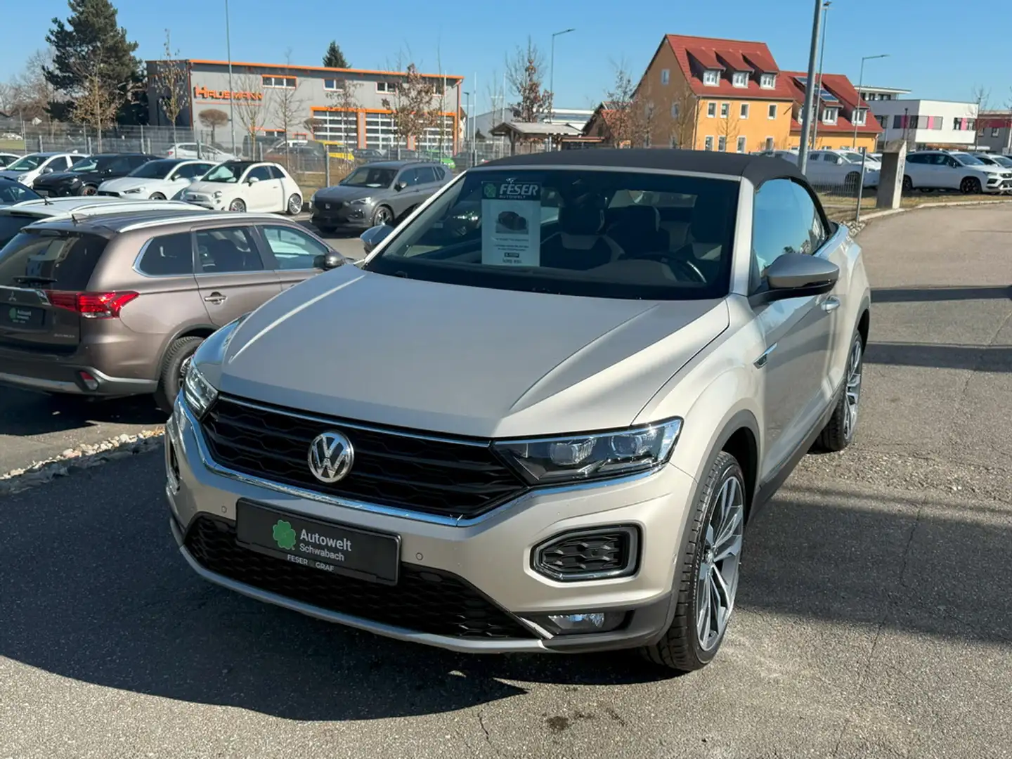 Volkswagen T-Roc Cabriolet Style 1.5 TSI DSG APP ACC NAVI Silber - 2