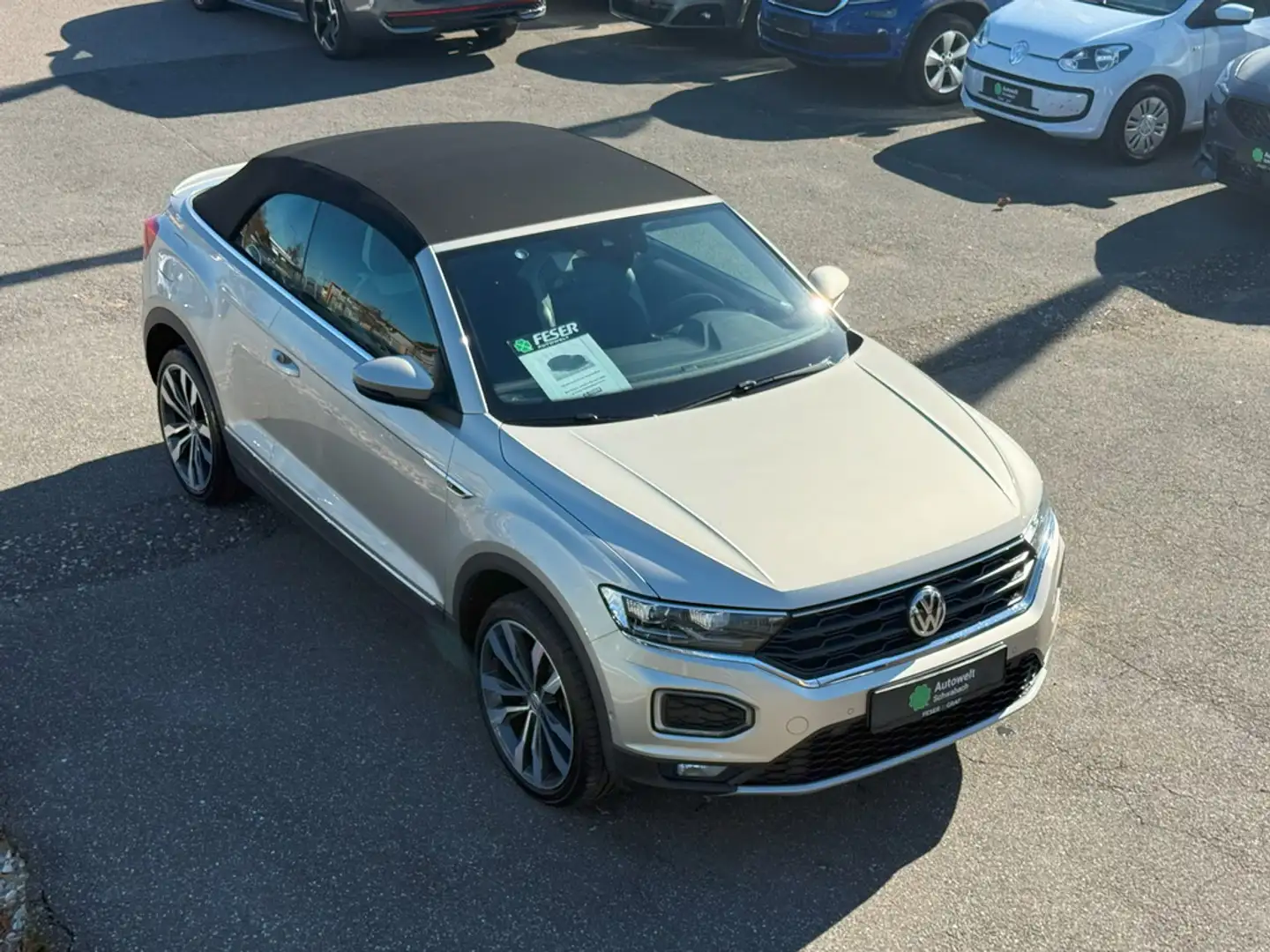 Volkswagen T-Roc Cabriolet Style 1.5 TSI DSG APP ACC NAVI Silber - 1