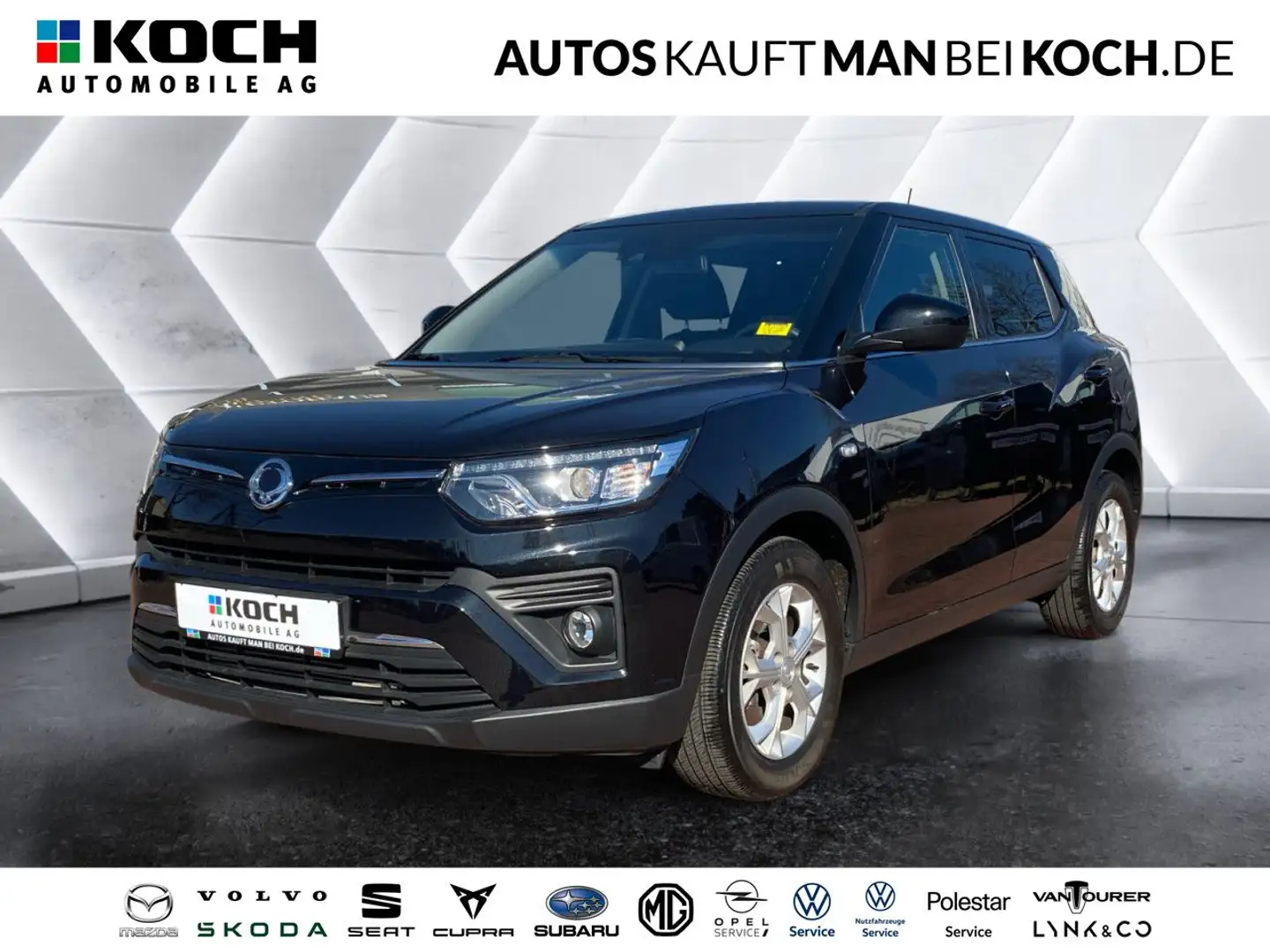 SsangYong Tivoli 1.5 T-GDi Amber Kamera PDC Carplay Klima Schwarz - 1