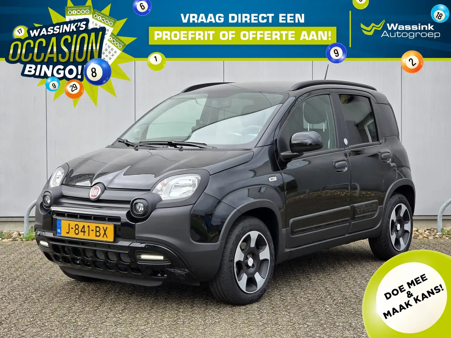 Fiat Panda 1.0 70pk Hybrid Launch Edition | Climate Control | Negro - 1