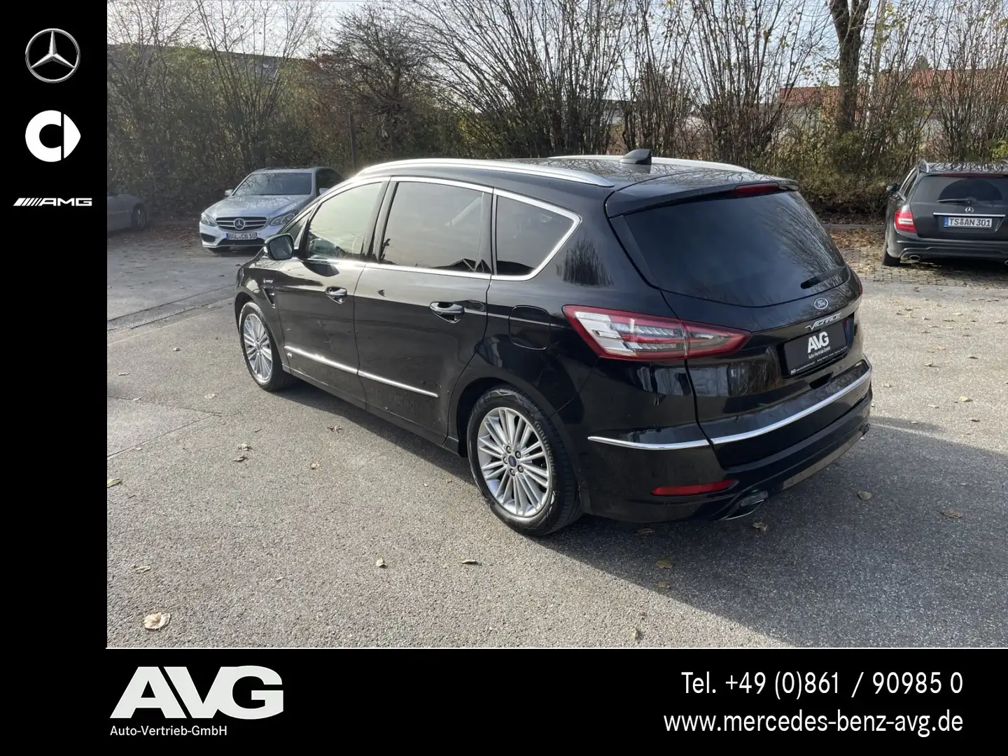Ford S-Max S-Max 2.0 EcoBlue Vignale AWD LED AHK NAVI RFK BC Schwarz - 2