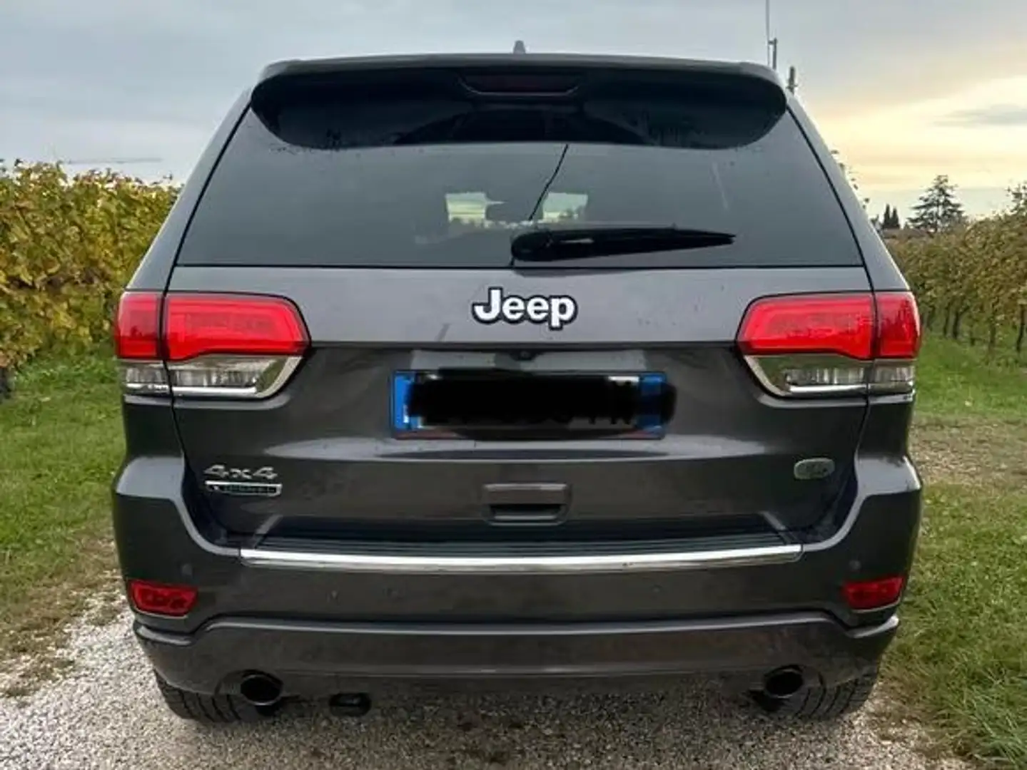 Jeep Grand Cherokee Grand Cherokee 3.0 crdV6 Overlan 250cv auto Grigio - 2