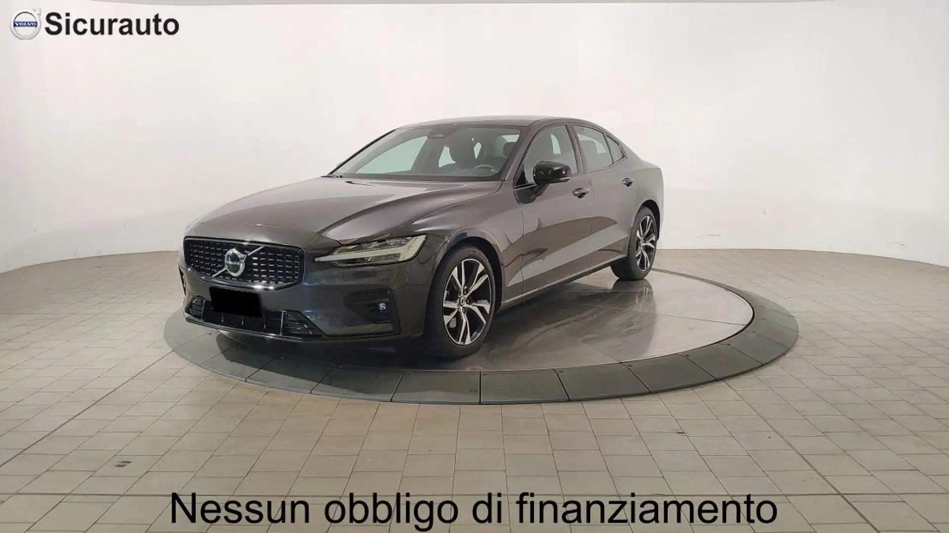 Volvo S60 B4 Mild Hybrid Automatico Plus Dark Blauw - 1