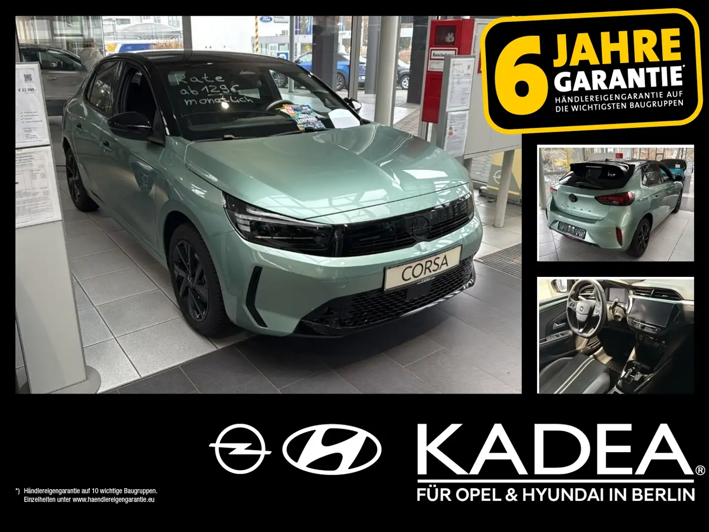 Opel Corsa F 1.2 Turbo # YES LED+SHZ+Fernlichtass.+LM - 1