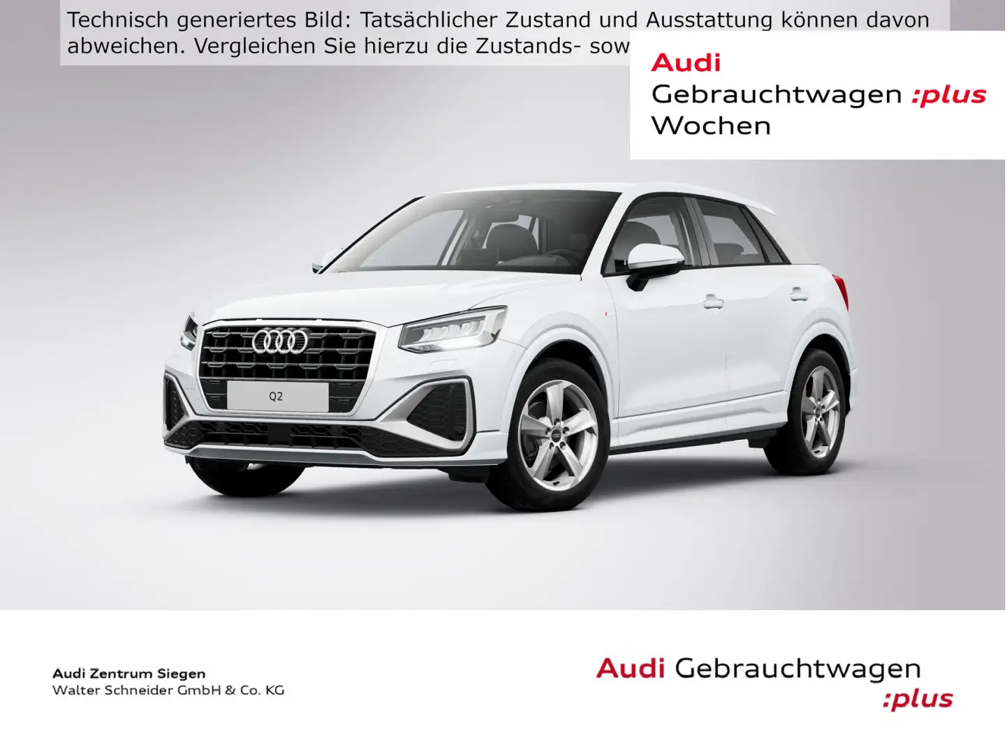 Audi Q2 35 1.5 TFSI S line Weiß - 1
