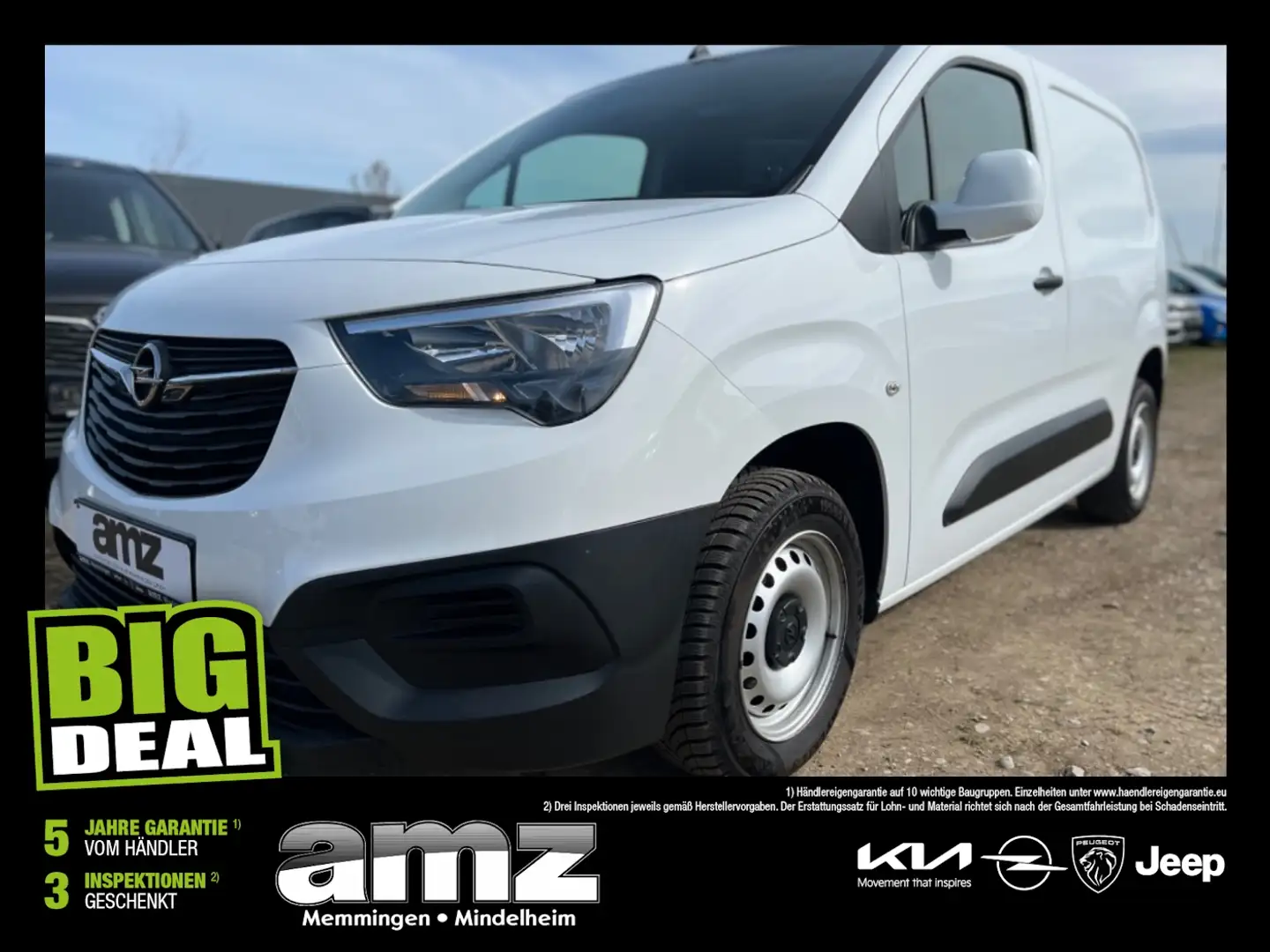 Opel Combo Cargo 1.5 D Edition Rückfahrkamera*Top Biały - 1