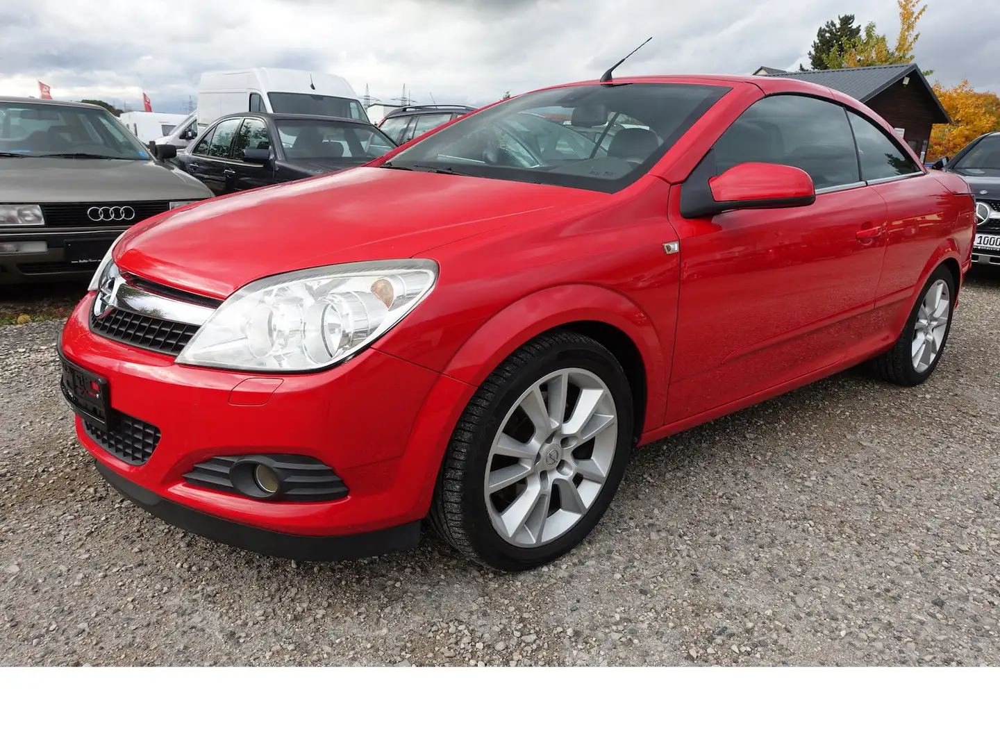 Opel Astra Cosmo 1,9 CDTI Alu WR PDC Teilleder Rosso - 1