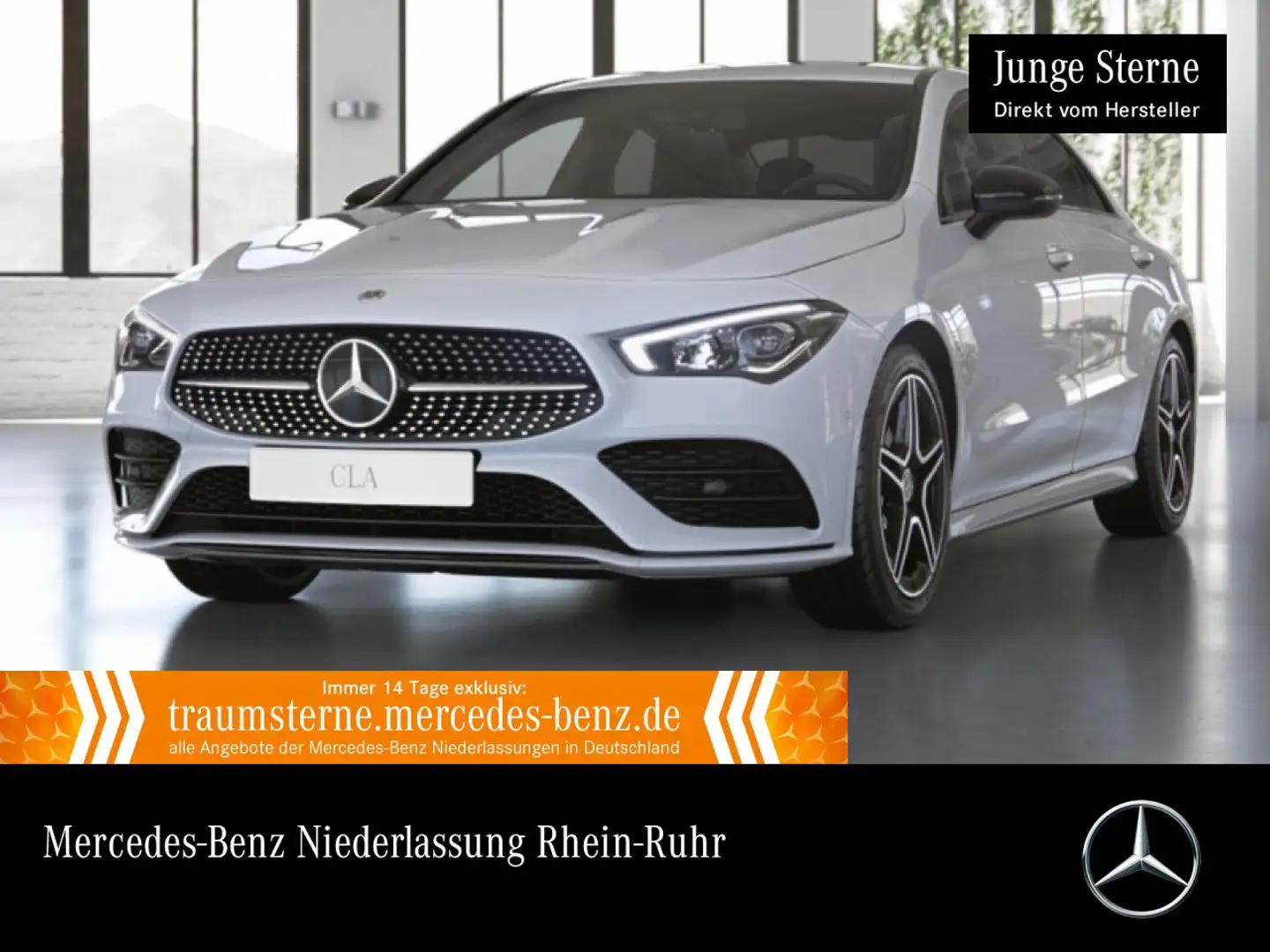 Mercedes-Benz CLA 200 AMG+NIGHT+AHK+LED+KAMERA+7G Weiß - 1