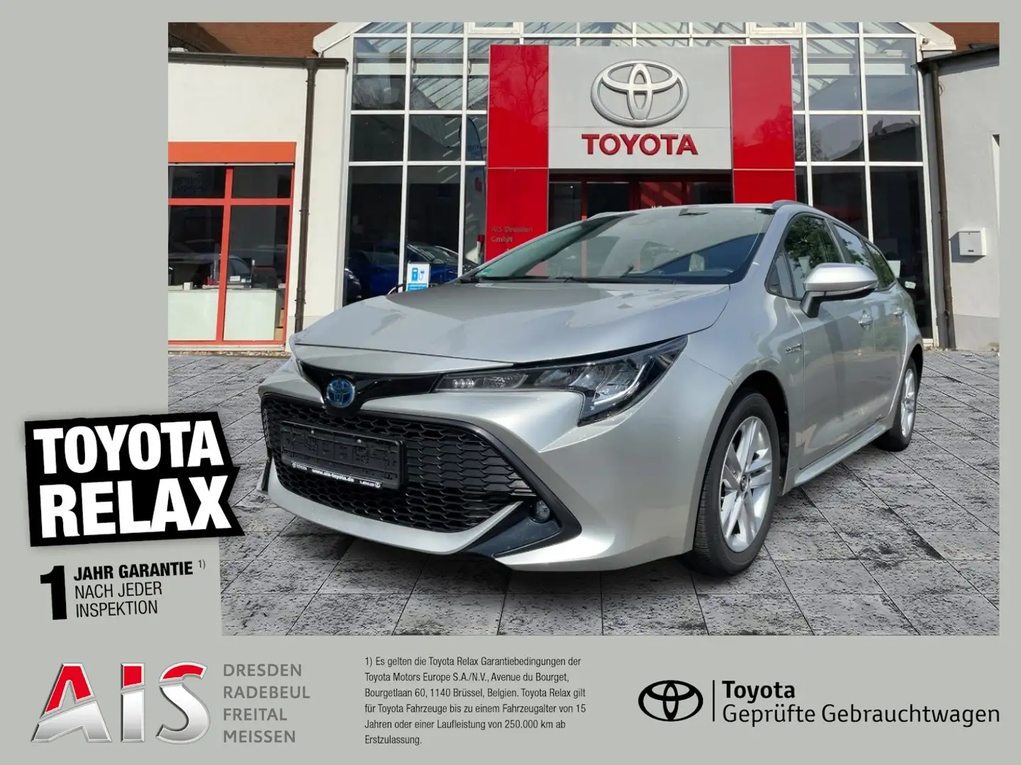 Toyota Corolla TS 1.8 Hybrid Comfort Navi*KAM*DAB*SHZ Silber - 1