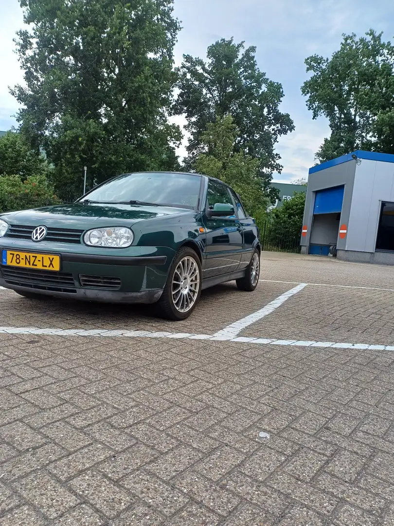 Volkswagen Golf Cabriolet 1.6 Groen - 1