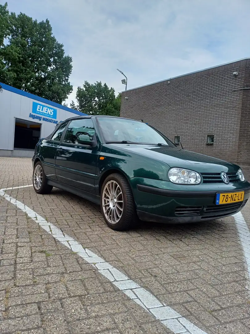 Volkswagen Golf Cabriolet 1.6 Groen - 2