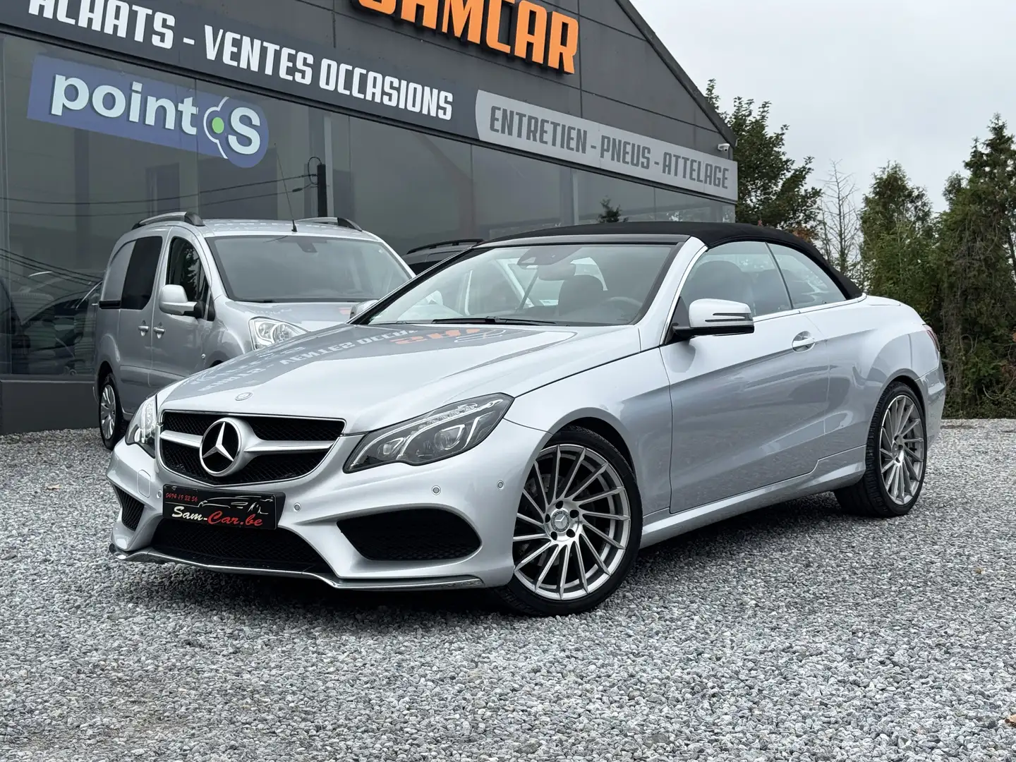 Mercedes-Benz E 220 Cabriolet E 220 CDI AMG Gris - 1
