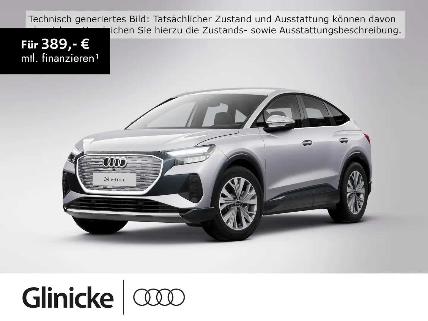 Audi Q4 e-tron 40 e-tron advanced Kamera Si Argent - 1