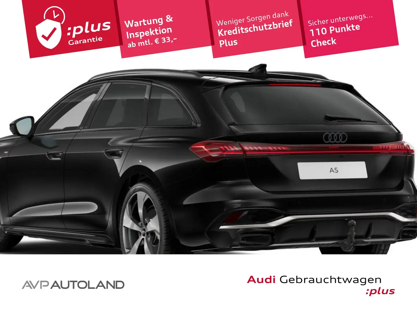 Audi A5 Avant 2.0 TFSI S tronic S line Noir - 1