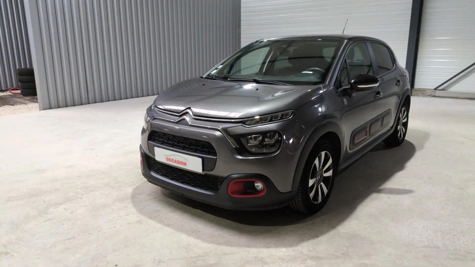 Citroen C3 Puretech 83 s\u0026s bvm5 c-series + mirror screen Grau - 2