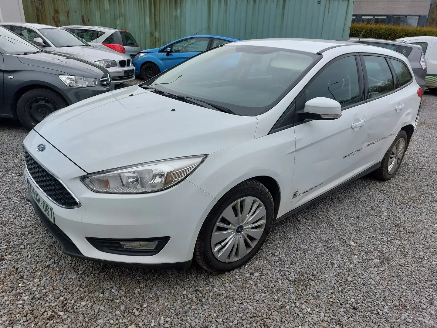 Ford Focus 1.5 tdci  GPS. Camionnette LKV !!!!!!!!!!!!!! Wit - 1