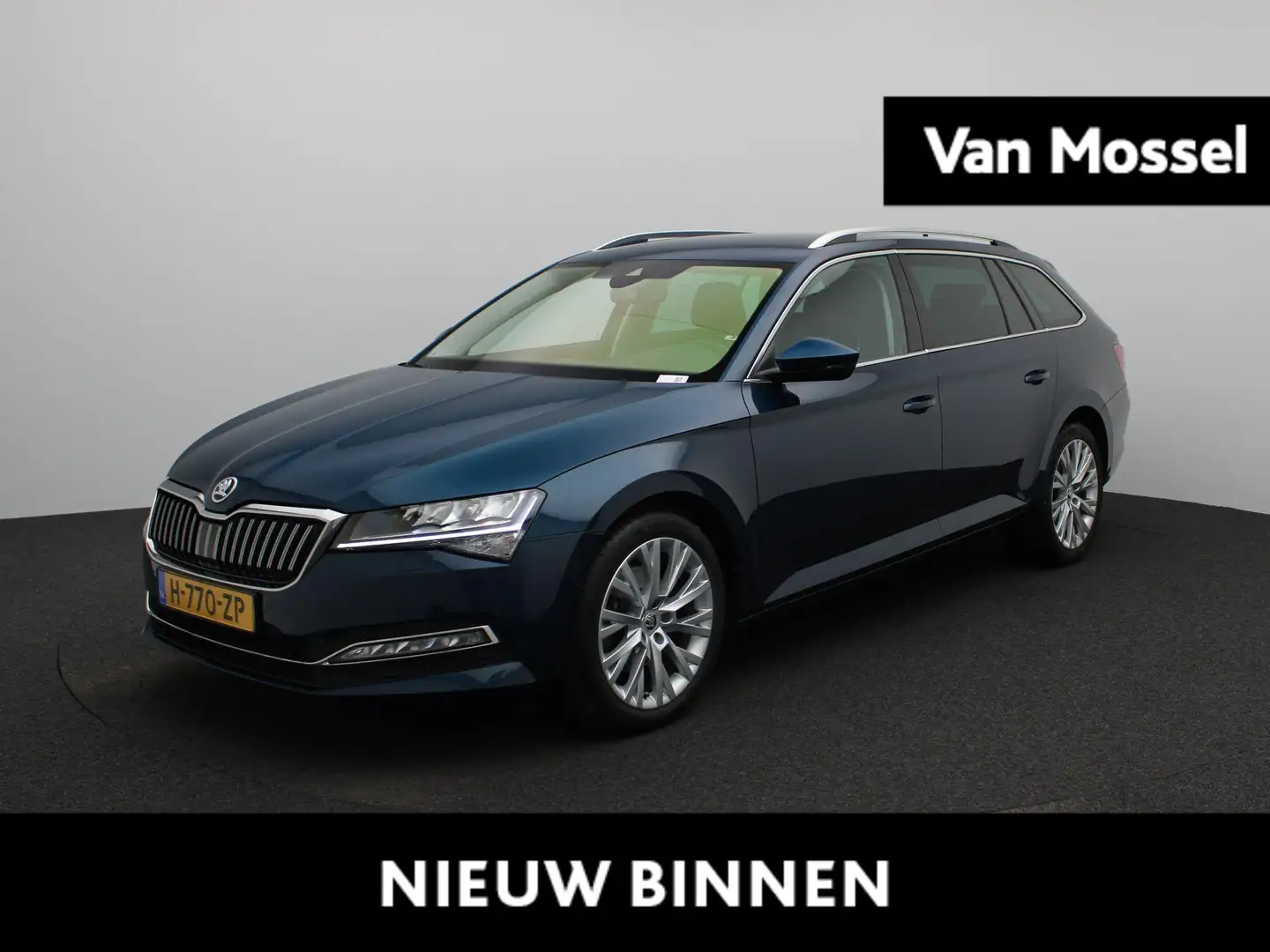Skoda Superb Combi 2.0 TDI Business Edition | DIGITAAL DASHBOAR Blauw - 1
