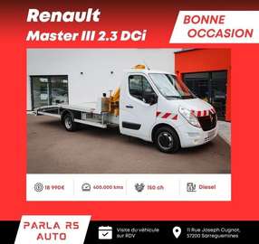 III Propulsion 2.3 DCi 150ch Porte voiture grue