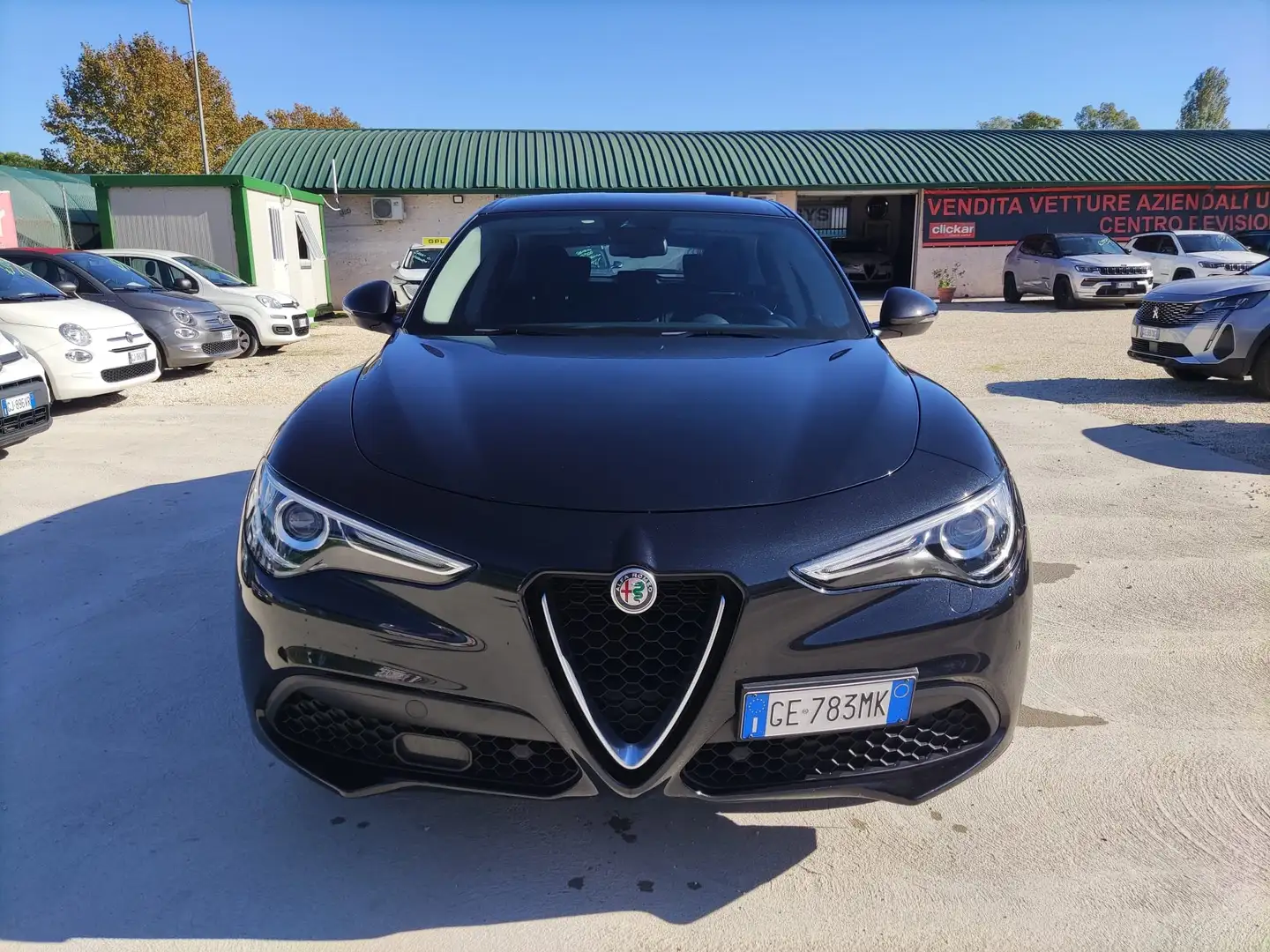 Alfa Romeo Stelvio 2.2 t Business rwd 190cv auto - NO VINCOLI FINANZ. Noir - 2