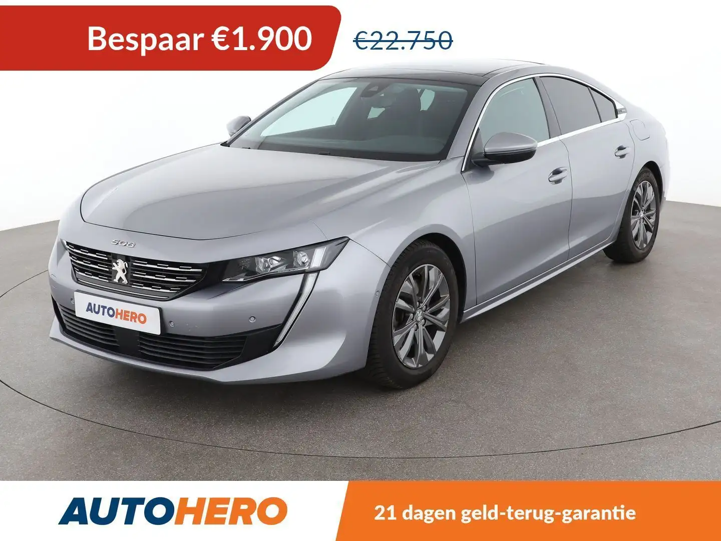 Peugeot 508 1.6 Hybrid 225 Allure Grijs - 1