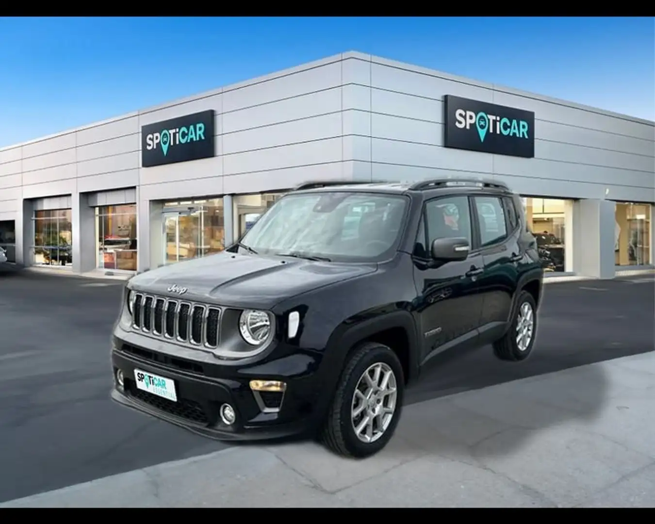 Jeep Renegade 4xe 1.3 t4 phev Limited 4xe at6 Zwart - 1