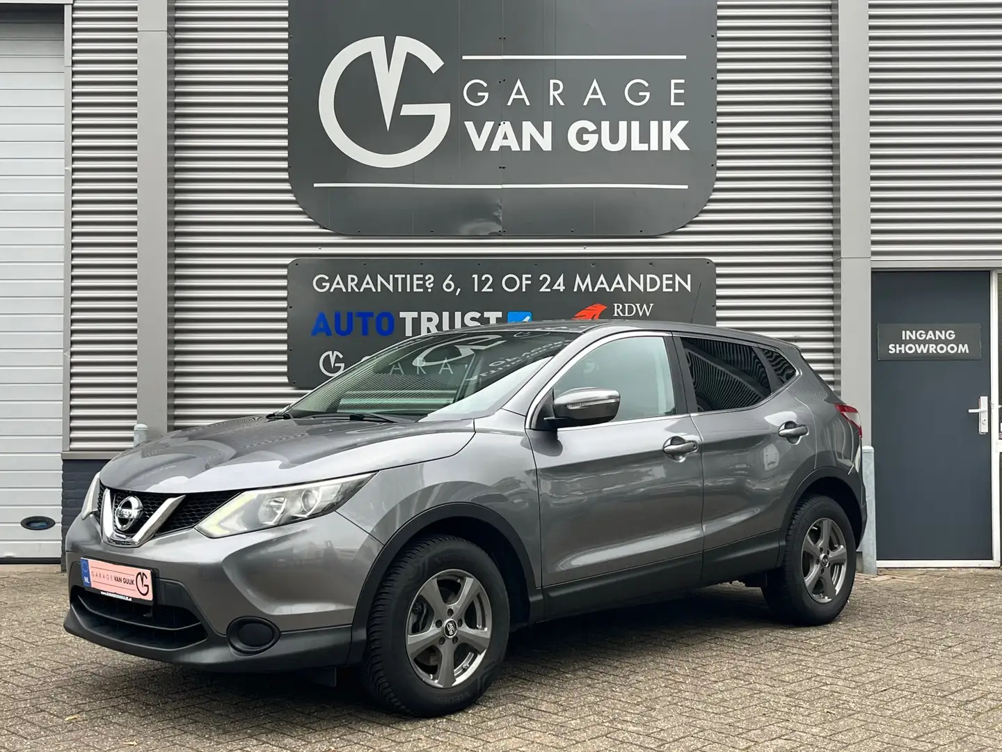 Nissan Qashqai 1.2 Visia 116PK Navi,Clima,Cruise,Isofix,ElektrRam Gris - 1