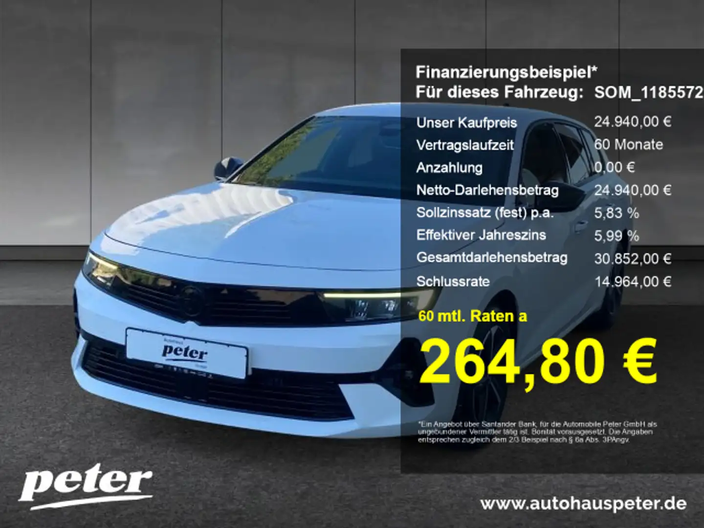 Opel Astra Astra L ST 1.2 Turbo GS Line Klimaautomatik Sitzhe Schwarz - 1