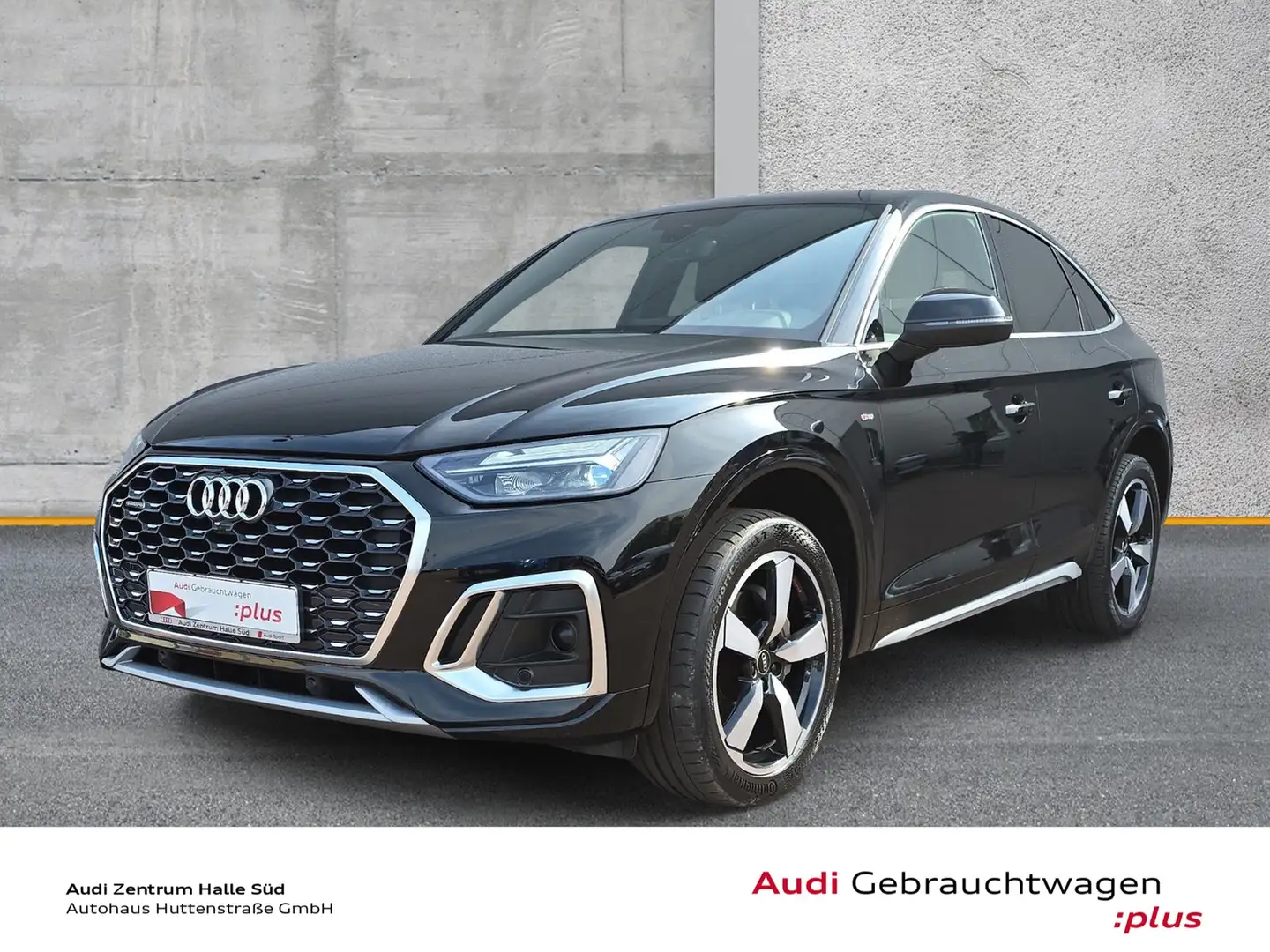 Audi Q5 Sportback 40 TDI qu S line KAMERA STANDHZG AHK Schwarz - 1