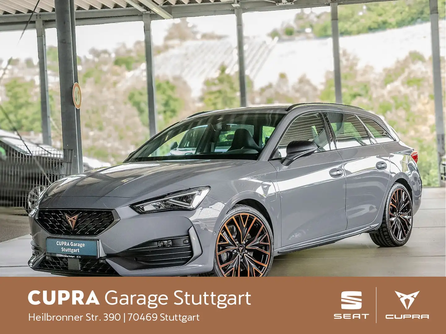 CUPRA Leon Sportstourer 1.4 e-HYBRID 110 kW Gris - 2
