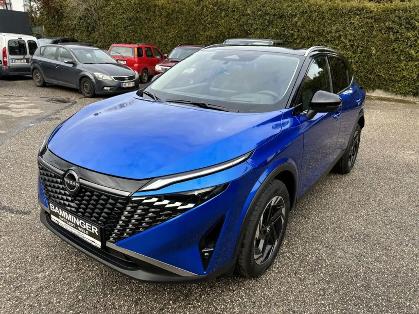 Nissan Qashqai 1,3 DIG-T MHEV N-Connecta+ Xtronic Blauw - 2